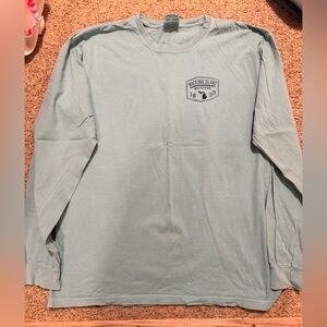 Mackinac Island Light Blue Long Sleeve Shirt